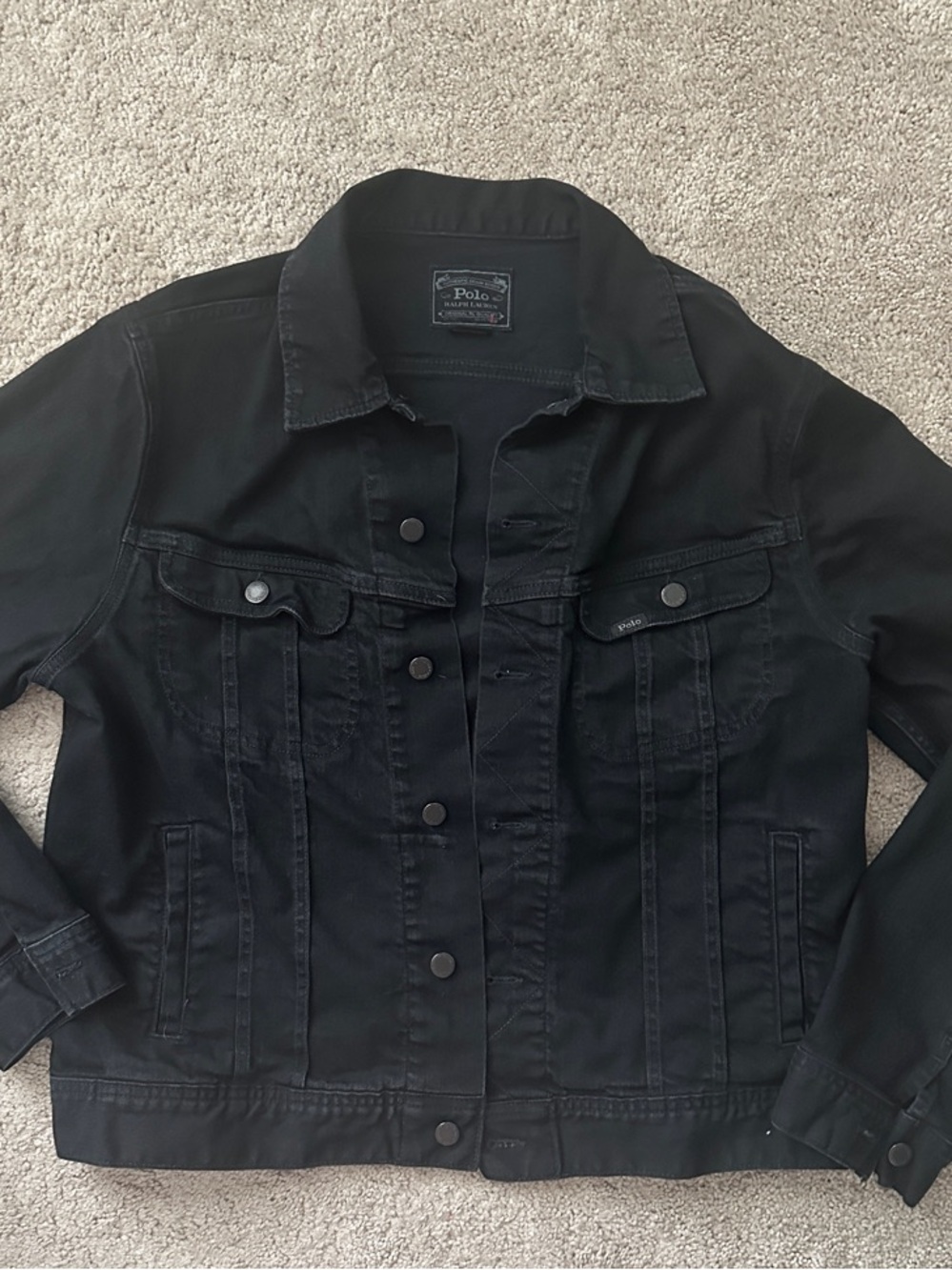 Polo by Ralph Lauren Black Women’s Denim Jacket